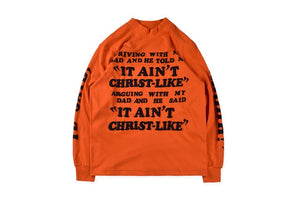 1:1 Quality Kanye Kanye West Present CPFM Jesus Is King Turtleneck Tees Women Men Short Sleeve 100% Cotton Long Sleeve T Shirts